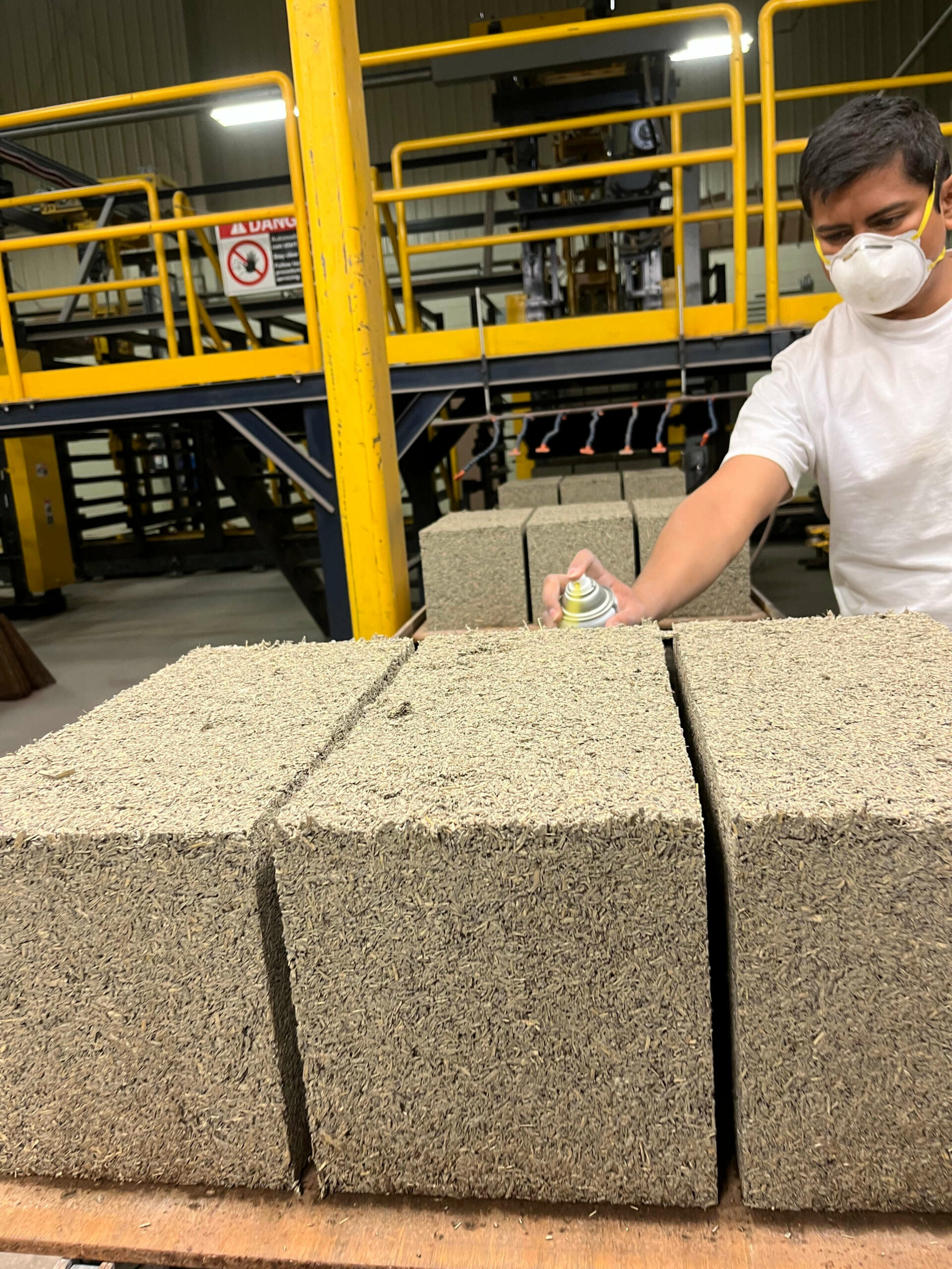 Pressed Hempcrete Bricks - Buy Hempcrete Blocks - Green Insultation and Carbon-Negative Construction Materials